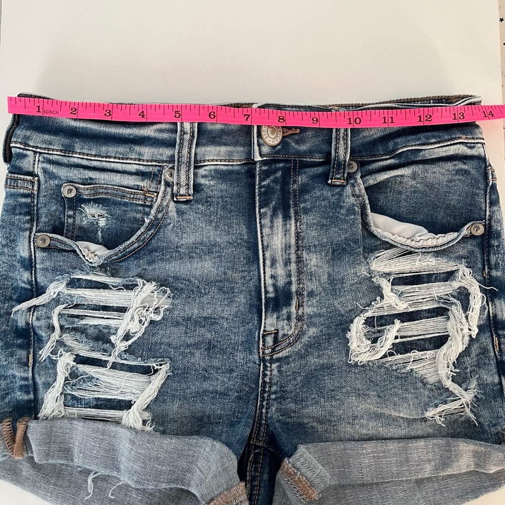American Eagle Hi-Rise Shorttie Ne(x)t Level Stretch Size 6 - Picture 10 of 14